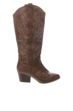 Дамски ботуши Unbranded, Размер 37, Цвят Кафяв, Цена 27,60 €