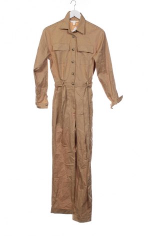 Langer Damen-Overall H&M, Größe XS, Farbe Beige, Preis € 9,99