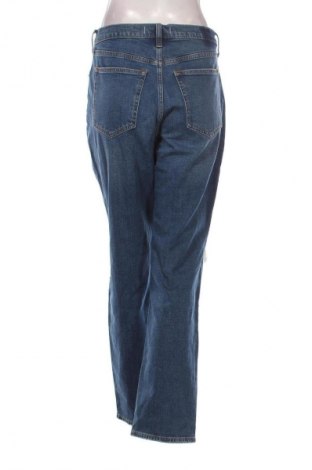 Blugi de femei Abercrombie & Fitch, Mărime L, Culoare Albastru, Preț 141,99 Lei