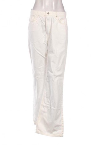 Дамски дънки NA-KD, Размер L, Цвят Бял, Цена 21,47 €