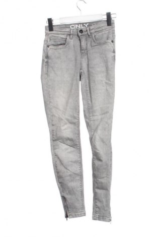 Γυναικείο Τζίν ONLY, Μέγεθος XS, Χρώμα Γκρί, Τιμή 10,99 €