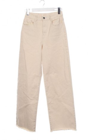 Blugi de femei Object, Mărime XS, Culoare Bej, Preț 109,99 Lei