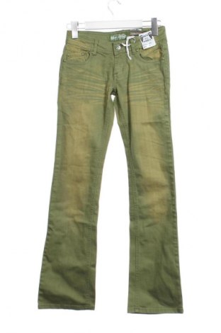 Дамски дънки Unbranded, Размер XS, Цвят Зелен, Цена 21,98 €