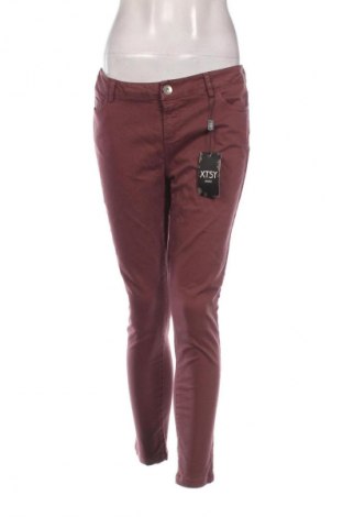 Blugi de femei Xtsy, Mărime XL, Culoare Roșu, Preț 112,99 Lei