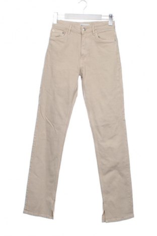 Dámské džíny  Zara, Velikost XS, Barva Béžová, Cena  850,00 Kč