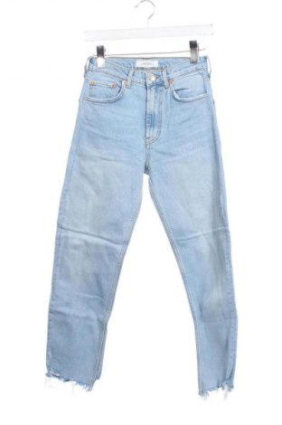 Dámské džíny  Zara, Velikost XXS, Barva Modrá, Cena  219,00 Kč
