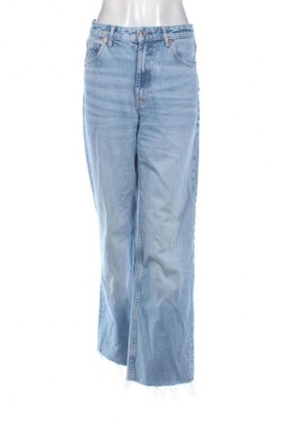 Damskie jeansy Zara, Rozmiar S, Kolor Niebieski, Cena 72,99 zł