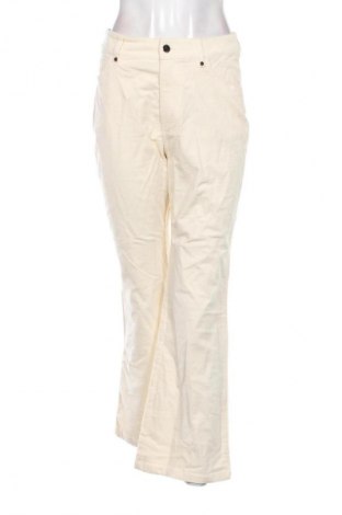 Dámské manšestráky  Ally, Velikost M, Barva Krémová, Cena  49,00 Kč