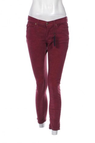 Pantaloni de velvet de femei Gant, Mărime L, Culoare Roșu, Preț 411,27 Lei