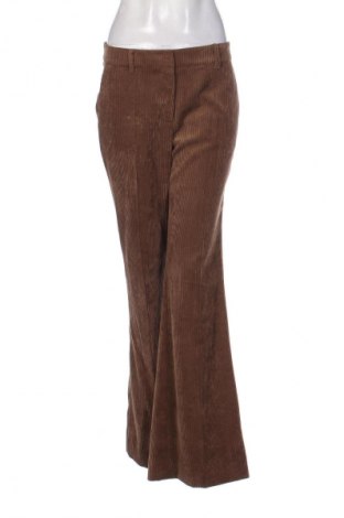 Pantaloni de velvet de femei Luisa Cerano, Mărime XL, Culoare Maro, Preț 91,99 Lei