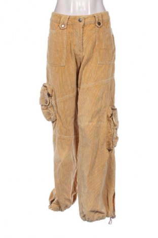 Pantaloni de velvet de femei Outfit, Mărime XL, Culoare Bej, Preț 13,99 Lei