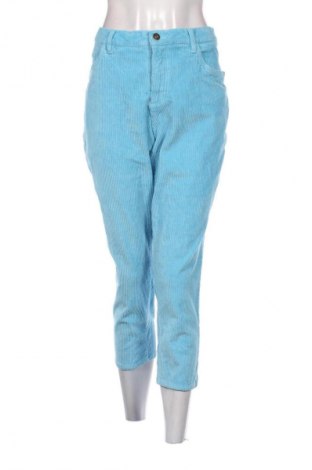 Damen Cordhose Rainbow, Größe XL, Farbe Blau, Preis € 12,99