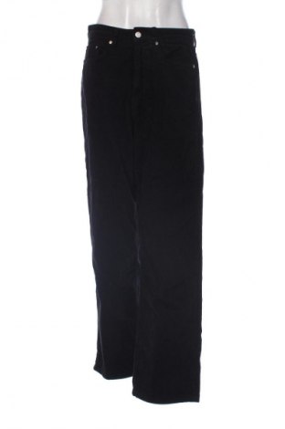 Pantaloni de velvet de femei Relaxed, Mărime M, Culoare Negru, Preț 29,99 Lei