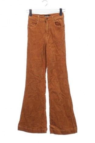 Pantaloni de velvet de femei Unbranded, Mărime XXS, Culoare Maro, Preț 12,99 Lei