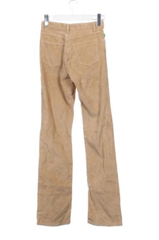 Damskie sztruksy United Colors Of Benetton, Rozmiar XXS, Kolor Beżowy, Cena 21,99 zł