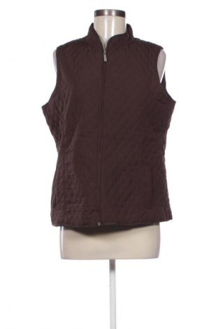 Damska kamizelka Jane Ashley, Rozmiar L, Kolor Brązowy, Cena 15,99 zł