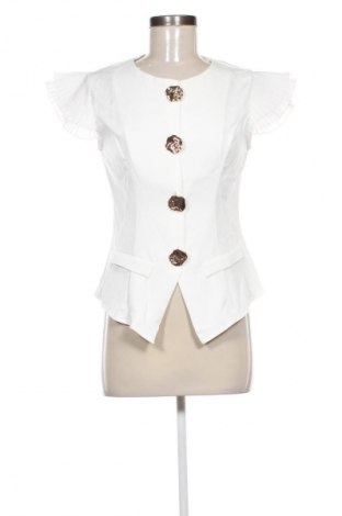 Damska kamizelka SHEIN, Rozmiar S, Kolor Biały, Cena 96,99 zł