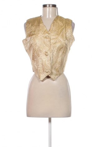 Γυναικείο γιλέκο Unbranded, Μέγεθος M, Χρώμα Χρυσαφί, Τιμή 12,99 €