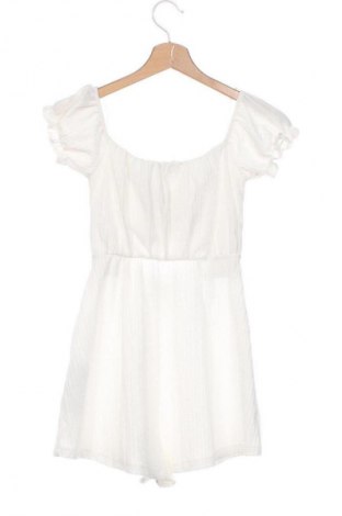 Дамски къс гащеризон Bershka, Размер XS, Цвят Бял, Цена 14,82 €