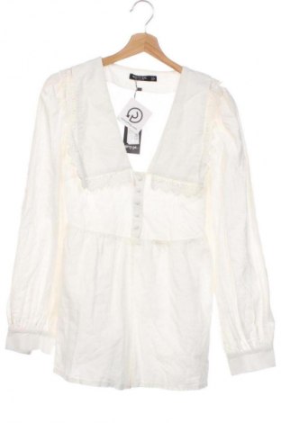 Kurzer Damenoverall Nasty Gal, Größe S, Farbe Weiß, Preis € 7,48