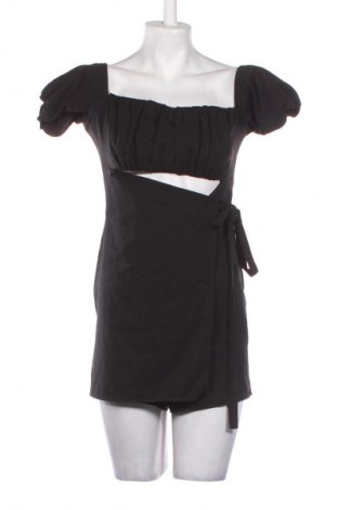 Дамски къс гащеризон Trendyol, Размер M, Цвят Черен, Цена 13,29 €