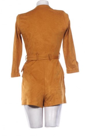 Дамски къс гащеризон Zara, Размер S, Цвят Кафяв, Цена 5,11 €