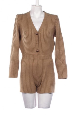 Salopetă scurtă de damă Zara, Mărime M, Culoare Maro, Preț 100,87 Lei