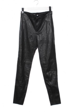 Γυναικείο παντελόνι δερμάτινο Zara, Μέγεθος S, Χρώμα Μαύρο, Τιμή 45,99 €
