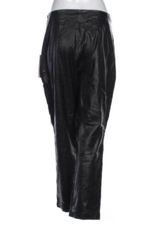 Damskie skórzane spodnie Zara, Rozmiar L, Kolor Czarny, Cena 93,99 zł