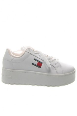 Obuwie damskie Tommy Jeans, Rozmiar 38, Kolor Biały, Cena 211,99 zł