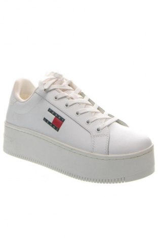 Obuwie damskie Tommy Jeans, Rozmiar 39, Kolor Biały, Cena 211,99 zł