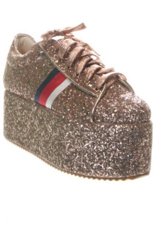 Γυναικεία παπούτσια Unbranded, Μέγεθος 39, Χρώμα Χρυσαφί, Τιμή 17,06 €