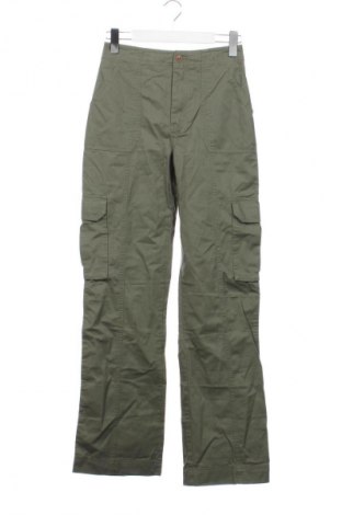 Дамски панталон Abercrombie & Fitch, Размер XS, Цвят Зелен, Цена 24,54 €