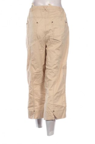Pantaloni de femei Donna, Mărime XL, Culoare Bej, Preț 94,99 Lei