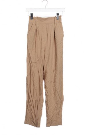 Dámské kalhoty  H&M, Velikost XXS, Barva Béžová, Cena  377,00 Kč