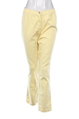 Γυναικείο παντελόνι Helena Vera, Μέγεθος L, Χρώμα Κίτρινο, Τιμή 4,99 €