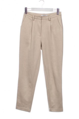 Damskie spodnie NA-KD, Rozmiar XS, Kolor Beżowy, Cena 32,99 zł
