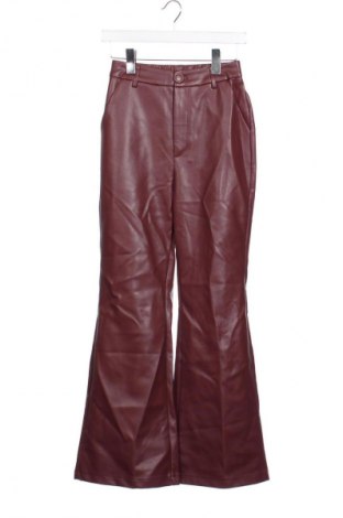 Дамски панталон SHEIN, Размер XS, Цвят Червен, Цена 11,24 €