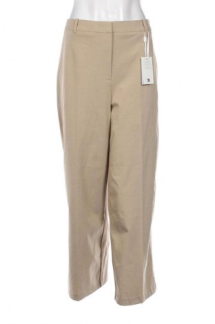 Damskie spodnie Tommy Hilfiger, Rozmiar L, Kolor Beżowy, Cena 589,99 zł