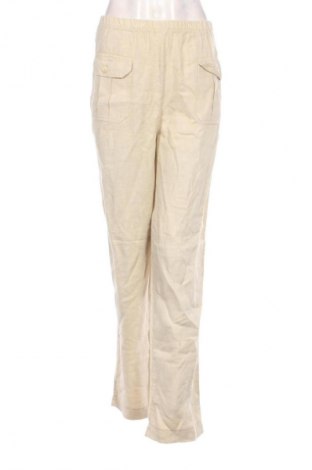 Pantaloni de femei Unbranded, Mărime M, Culoare Bej, Preț 66,10 Lei