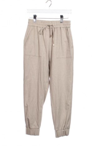 Дамски панталон Zara, Размер XS, Цвят Бежов, Цена 10,22 €