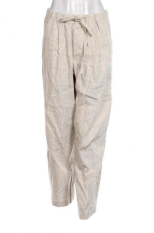 Дамски панталон Zara, Размер L, Цвят Бежов, Цена 14,31 €