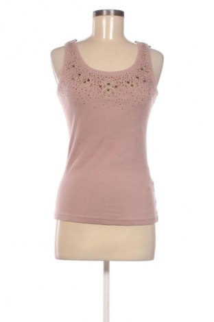 Γυναικείο αμάνικο μπλουζάκι Yessica, Μέγεθος S, Χρώμα Σάπιο μήλο, Τιμή 4,87 €