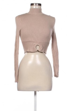 Pulover de femei Amisu, Mărime S, Culoare Bej, Preț 52,99 Lei