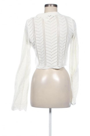 Pulover de femei Bershka, Mărime M, Culoare Alb, Preț 25,99 Lei