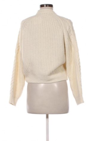 Pulover de femei Bershka, Mărime S, Culoare Ecru, Preț 108,11 Lei