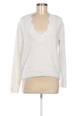 Pulover de femei H&M Divided, Mărime M, Culoare Alb, Preț 60,99 Lei