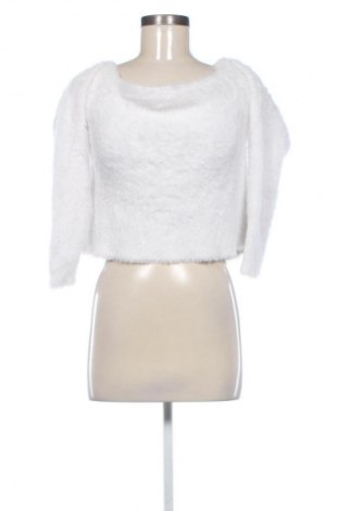 Női pulóver H&M Divided, Méret L, Szín Fehér, Ár 3 439 Ft