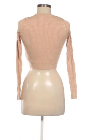 Damski sweter Karol, Rozmiar S, Kolor Beżowy, Cena 53,58 zł