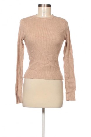 Дамски пуловер NA-KD, Размер S, Цвят Бежов, Цена 2,55 €